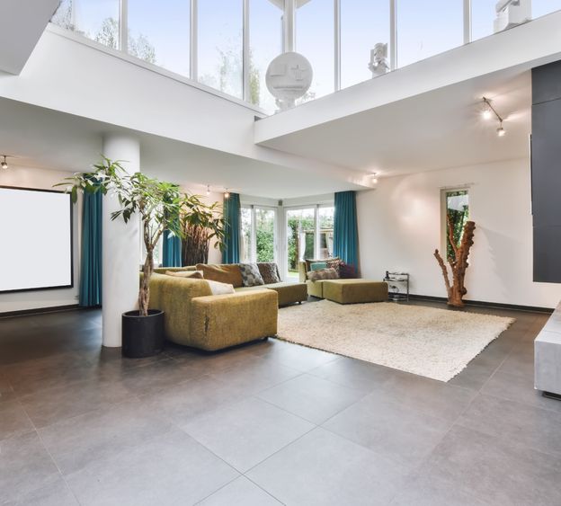 slate flooring