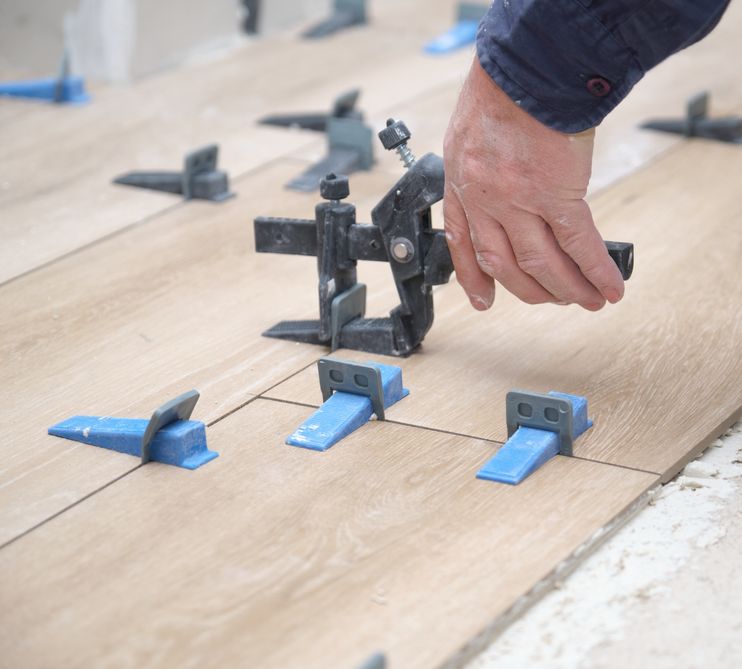 floor tile application